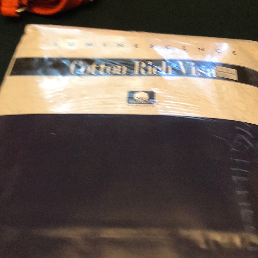 Navy blue tablecloth